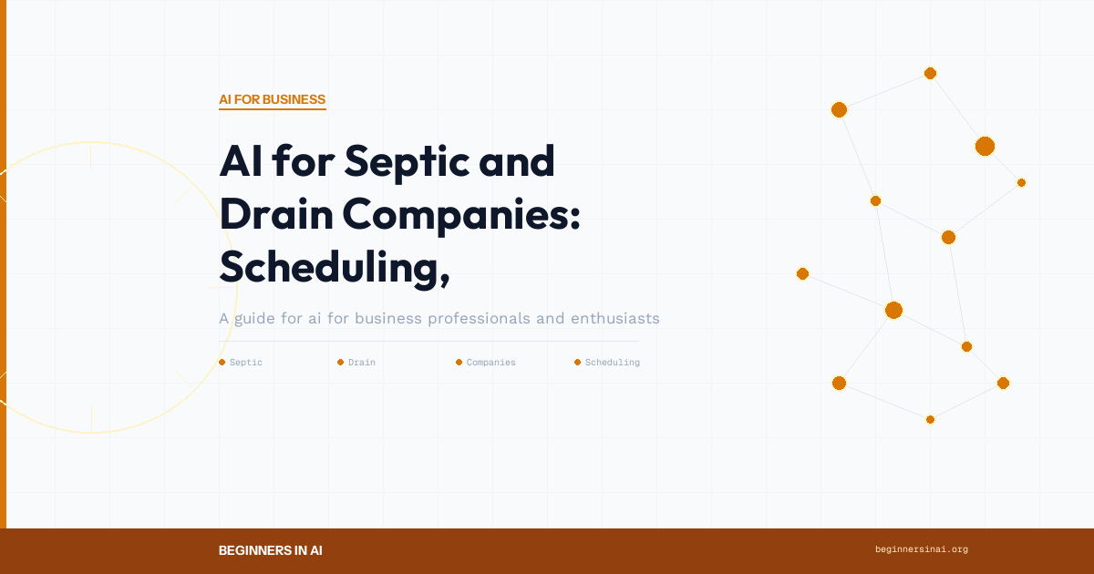 ai-for-septic-drain