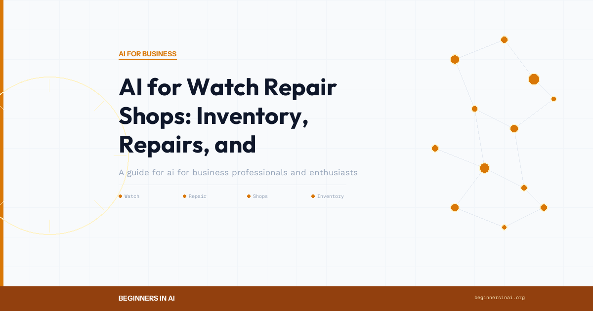 ai-for-watch-repair