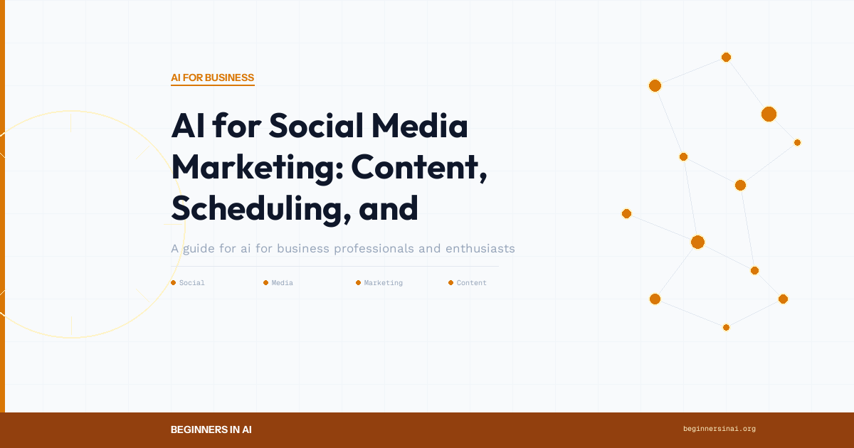 AI for Social Media Marketing: Content, Scheduling, and Analytics - Featured Image
