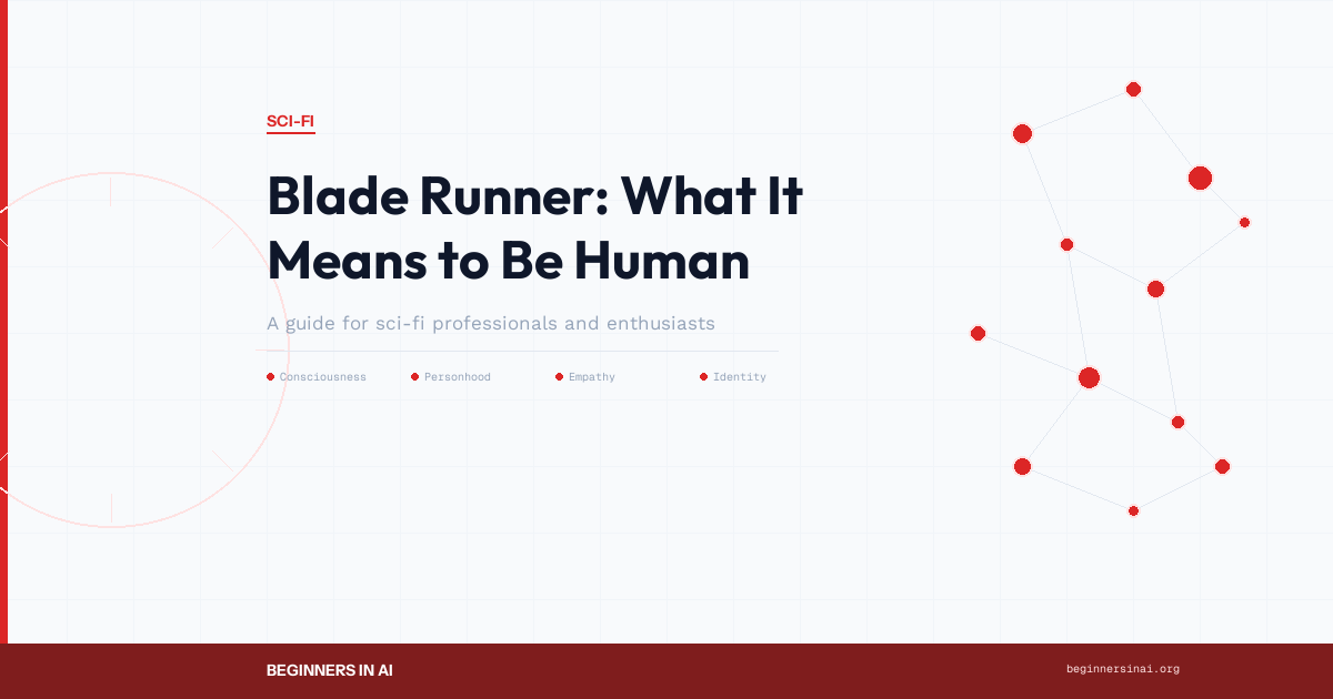 Blade Runner: What It Means to Be Human in an AI World