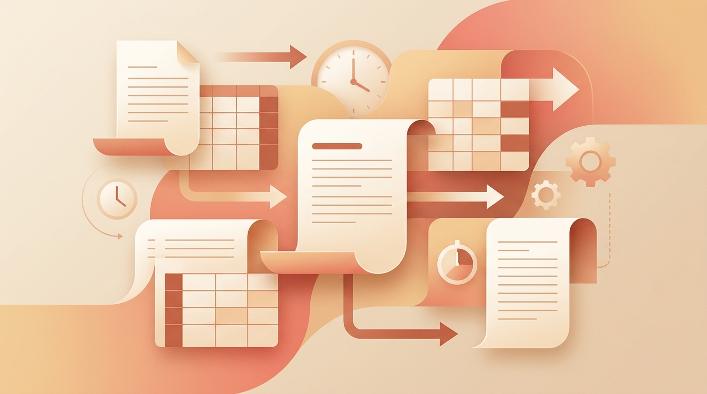 Warm geometric productivity workflow