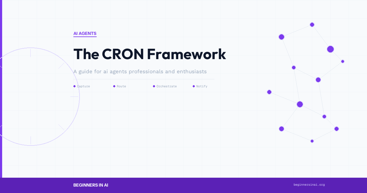 The CRON Framework: Automating with AI