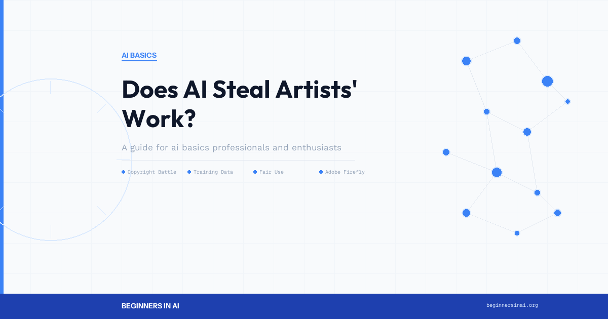 Does AI Steal Artists' Work?