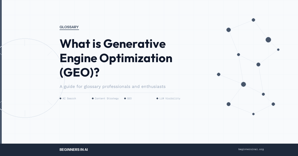 What is Generative Engine Optimization (GEO)?