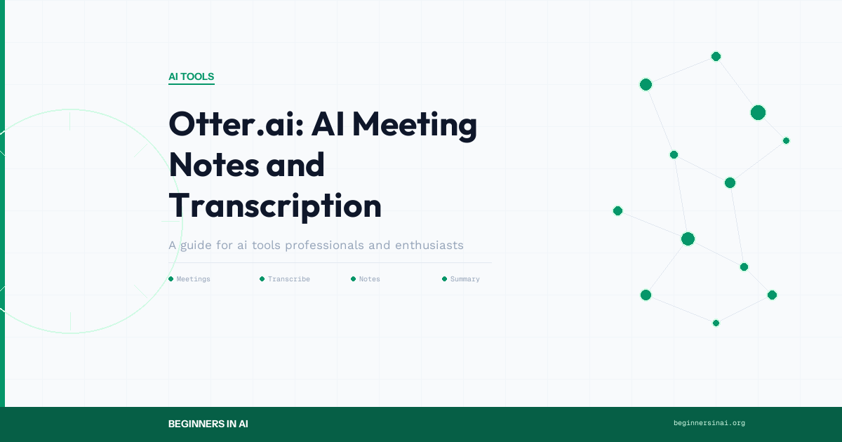 Otter.ai: AI Meeting Notes and Transcription