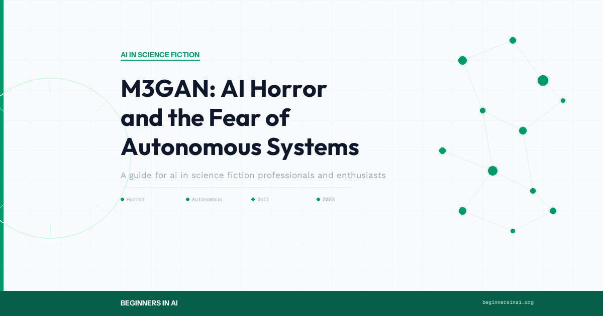 M3GAN: AI Horror and the Fear of Autonomous Systems