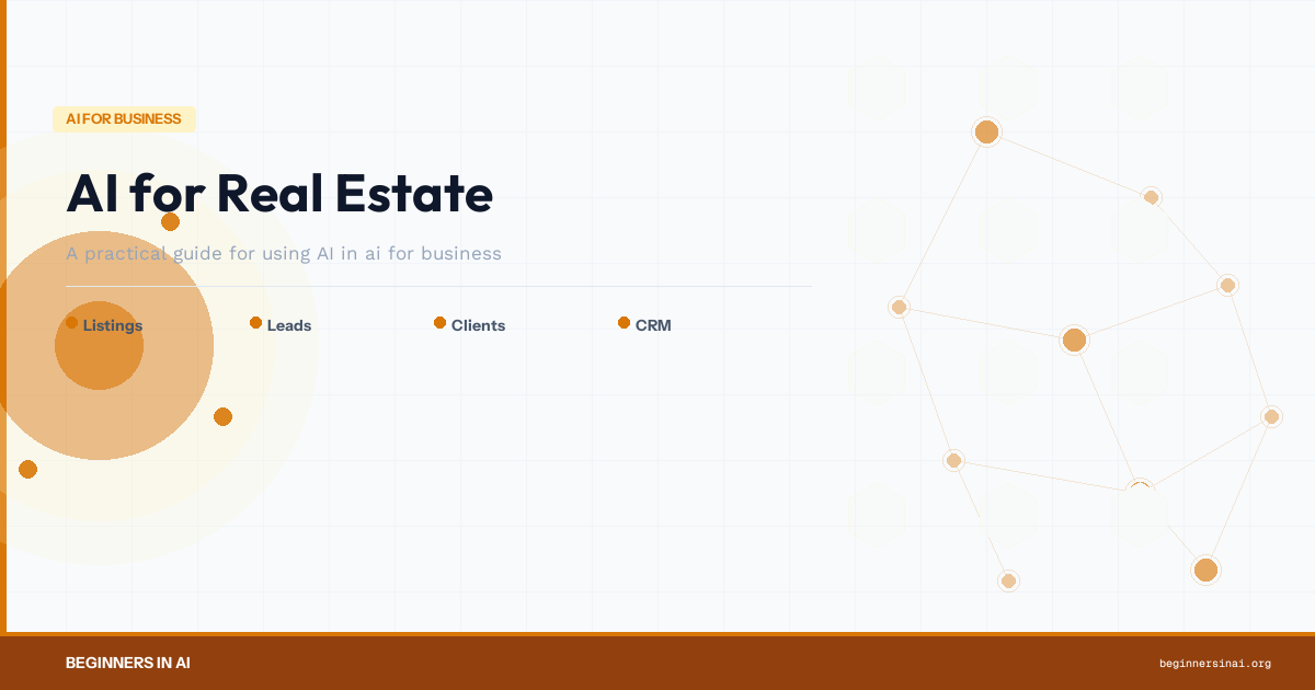 Featured image for 'AI for Real Estate' on Beginners in AI