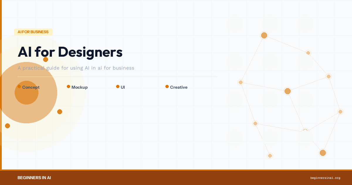 Featured image for 'AI for Designers' on Beginners in AI