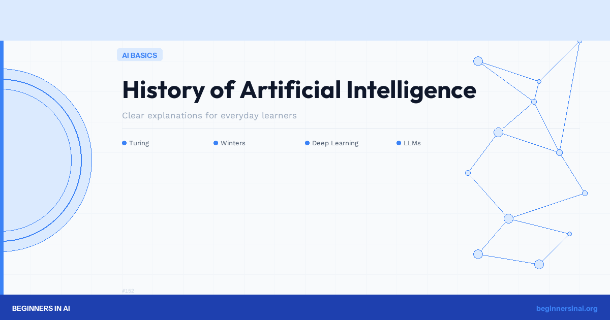 History of Artificial Intelligence - Featured Image
