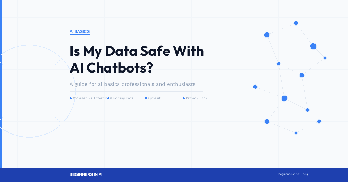 Is My Data Safe With AI Chatbots?